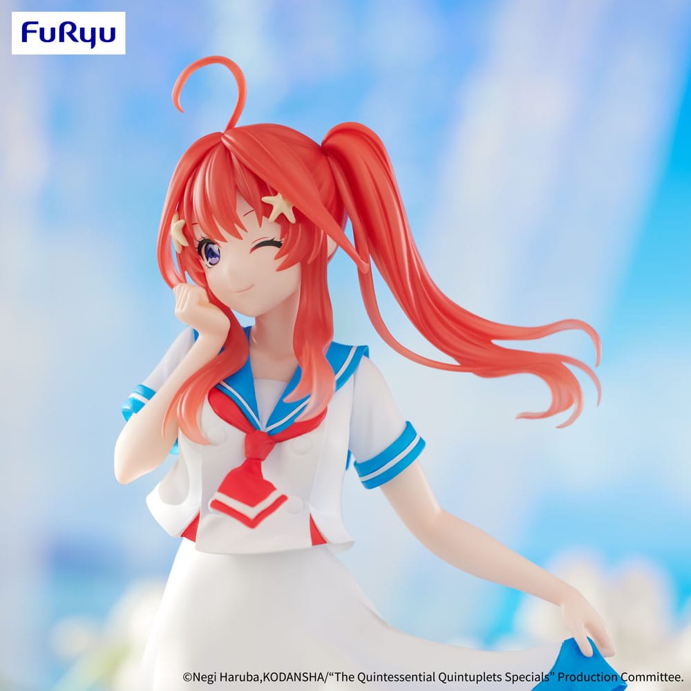 The Quintessential Quintuplets statuette PVC Trio - Try - iT Nakano Itsuki Marine Look Ver. - Natsume Corp