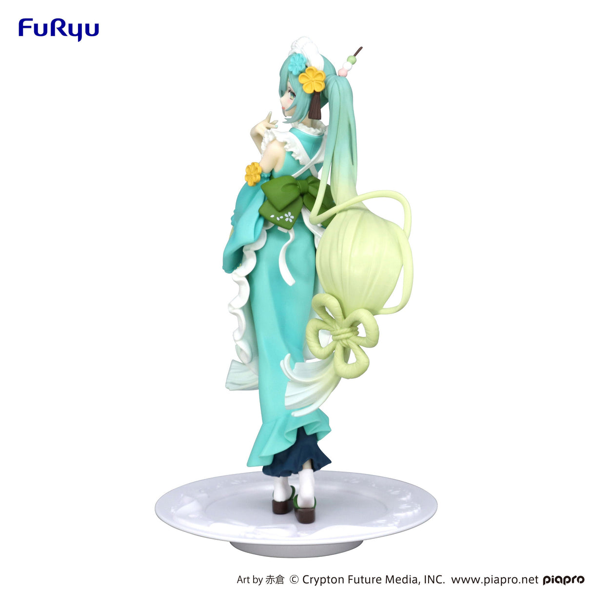 Vocaloid - Figurine Hatsune Miku Exceed Creative Sweets Sweets Matcha Parfait Hakka Ver. - Natsume Corp