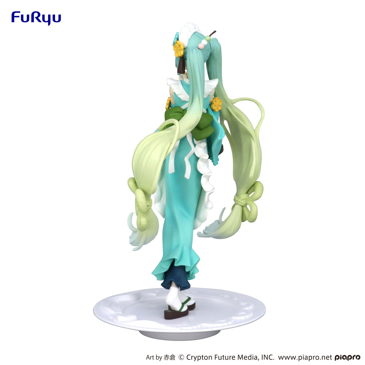 Vocaloid - Figurine Hatsune Miku Exceed Creative Sweets Sweets Matcha Parfait Hakka Ver. - Natsume Corp