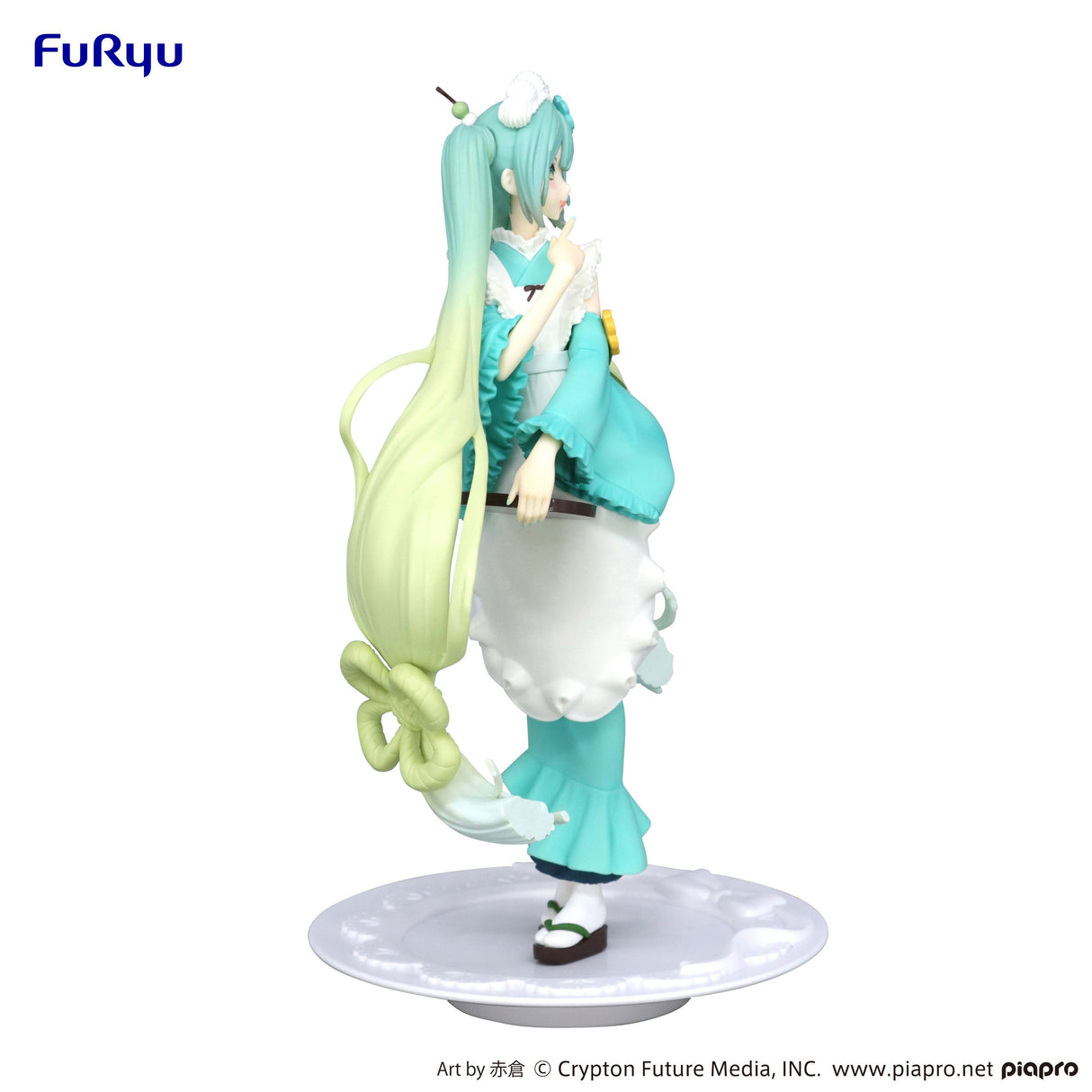 Vocaloid - Figurine Hatsune Miku Exceed Creative Sweets Sweets Matcha Parfait Hakka Ver. - Natsume Corp