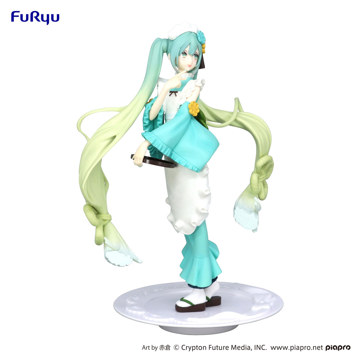 Vocaloid - Figurine Hatsune Miku Exceed Creative Sweets Sweets Matcha Parfait Hakka Ver. - Natsume Corp