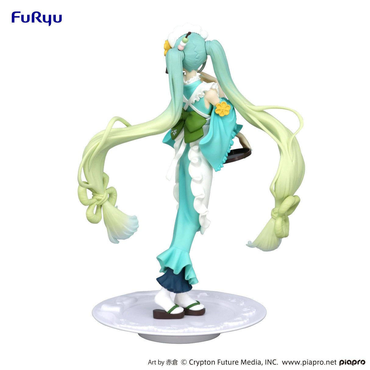 Vocaloid - Figurine Hatsune Miku Exceed Creative Sweets Sweets Matcha Parfait Hakka Ver. - Natsume Corp