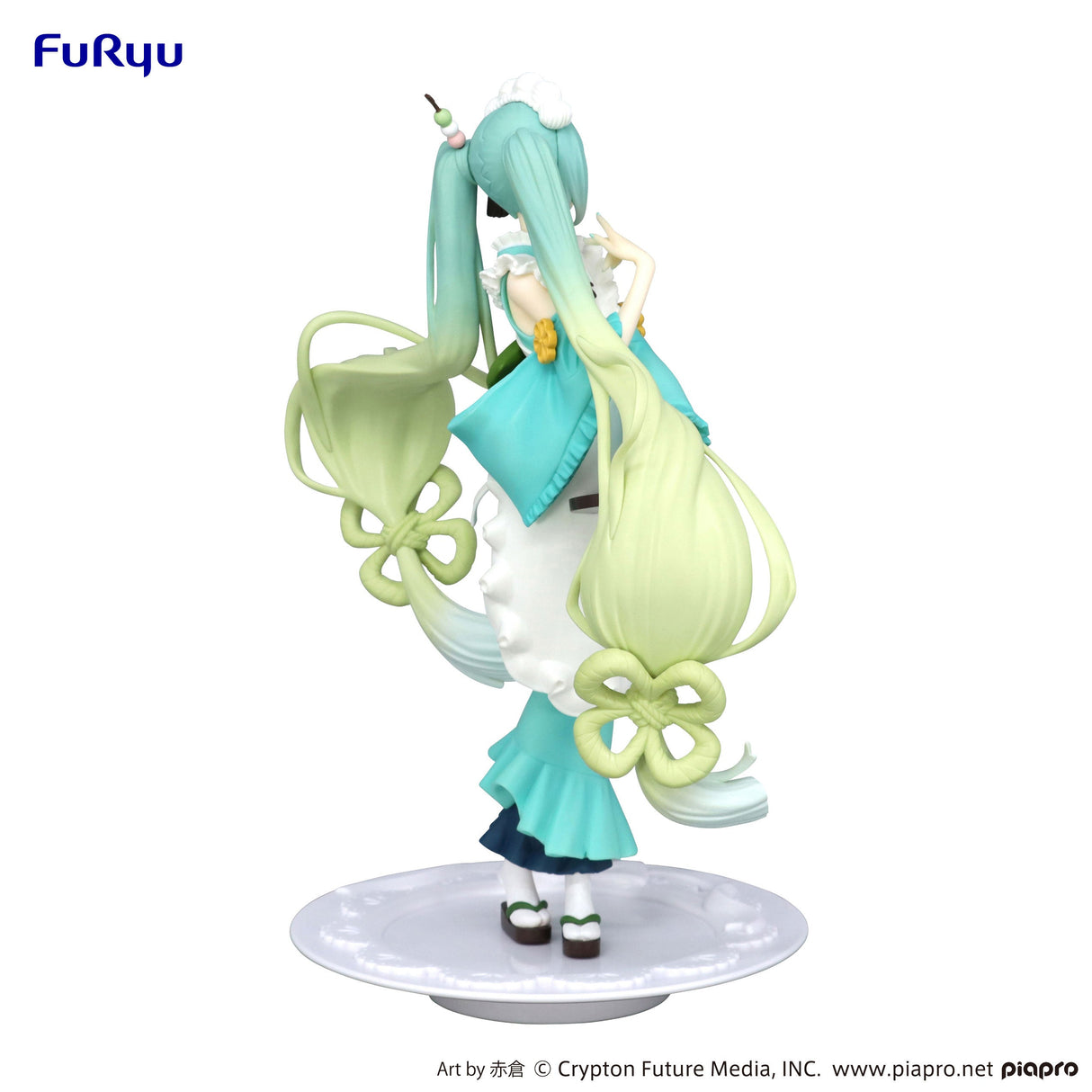 Vocaloid - Figurine Hatsune Miku Exceed Creative Sweets Sweets Matcha Parfait Hakka Ver. - Natsume Corp