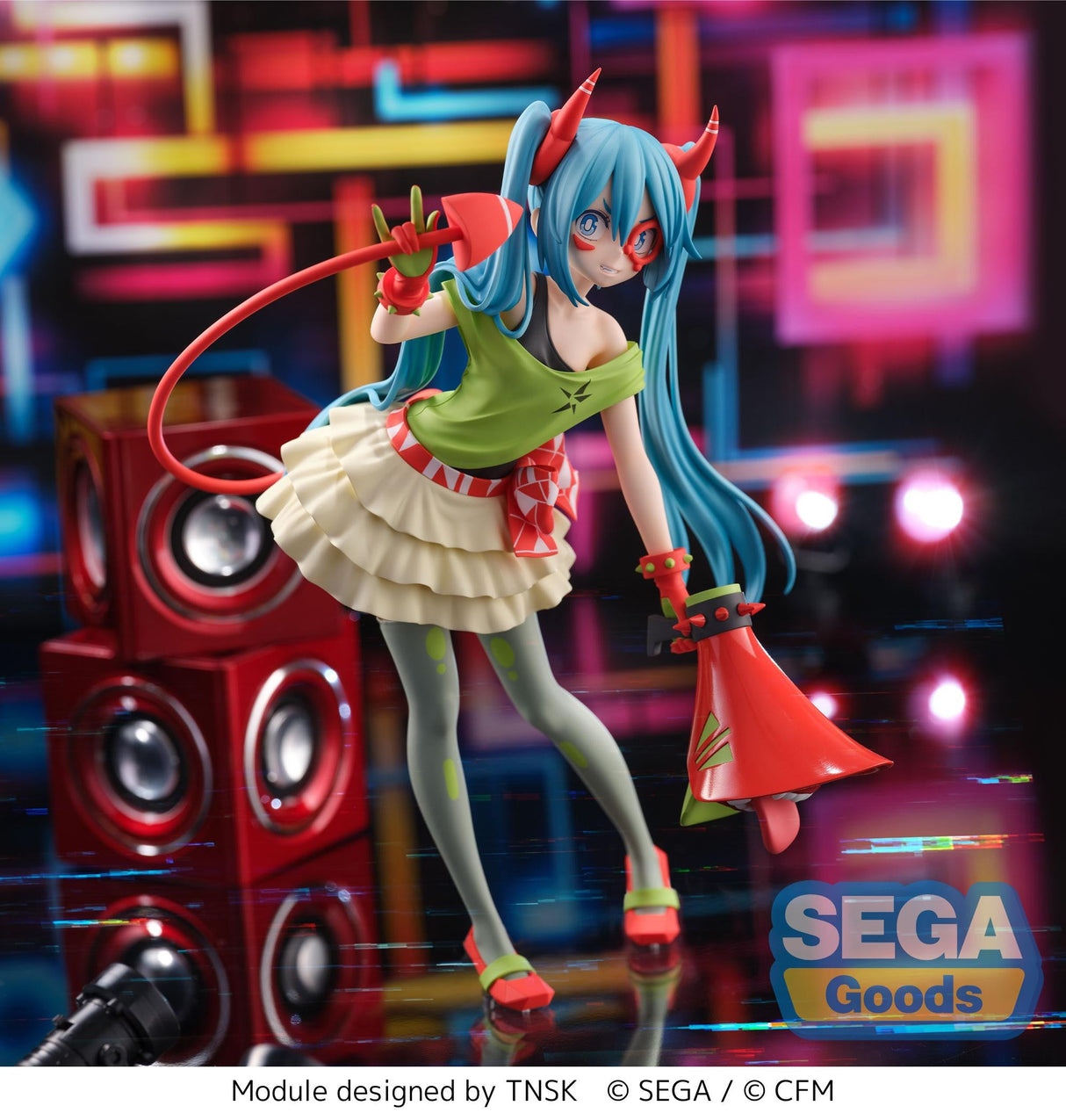Vocaloid - Figurine Hatsune Miku FiGURiZM Alpha De:Monstar T.R. - Natsume Corp
