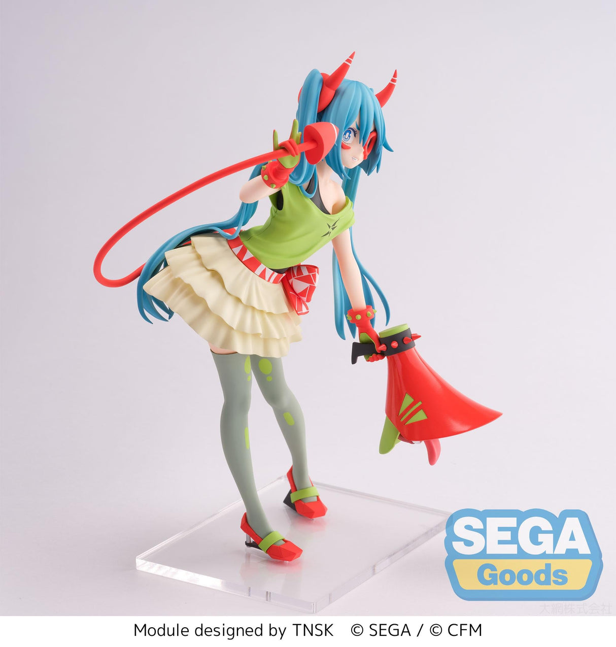 Vocaloid - Figurine Hatsune Miku FiGURiZM Alpha De:Monstar T.R. - Natsume Corp
