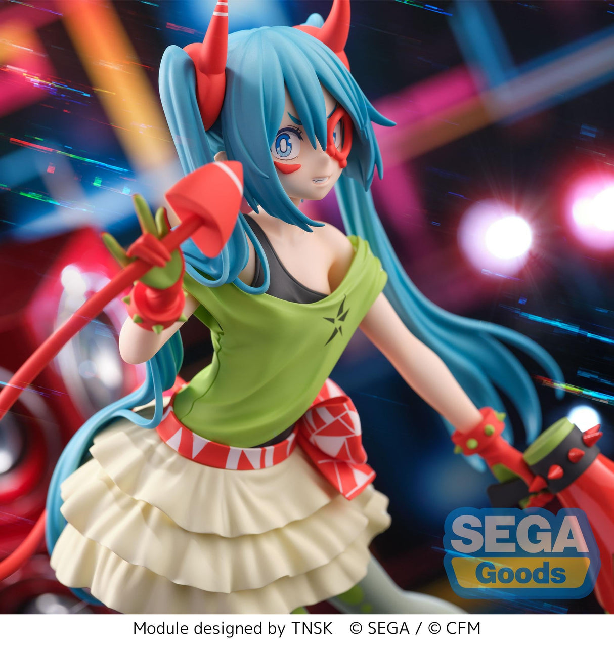 Vocaloid - Figurine Hatsune Miku FiGURiZM Alpha De:Monstar T.R. - Natsume Corp