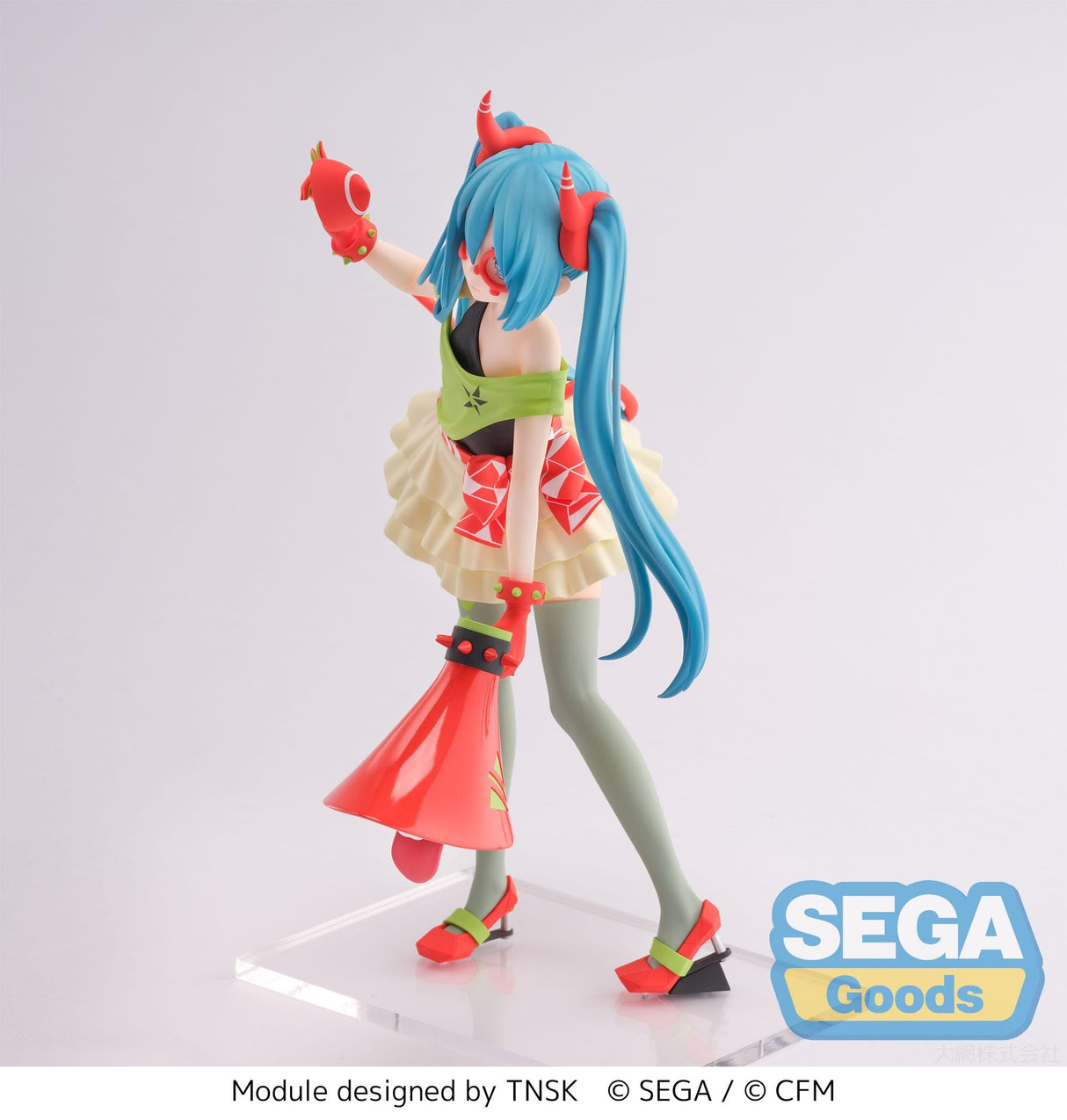 Vocaloid - Figurine Hatsune Miku FiGURiZM Alpha De:Monstar T.R. - Natsume Corp