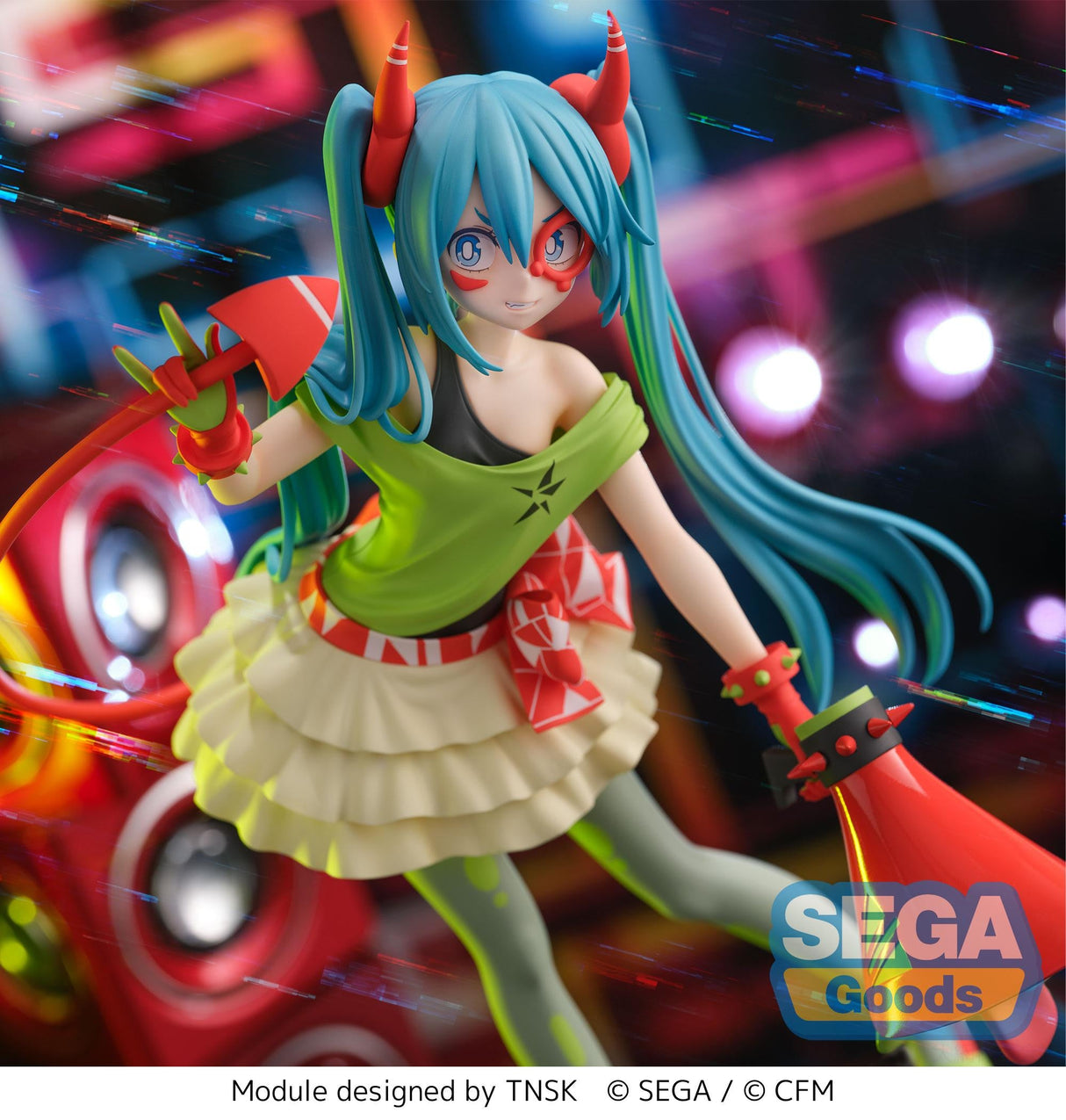 Vocaloid - Figurine Hatsune Miku FiGURiZM Alpha De:Monstar T.R. - Natsume Corp