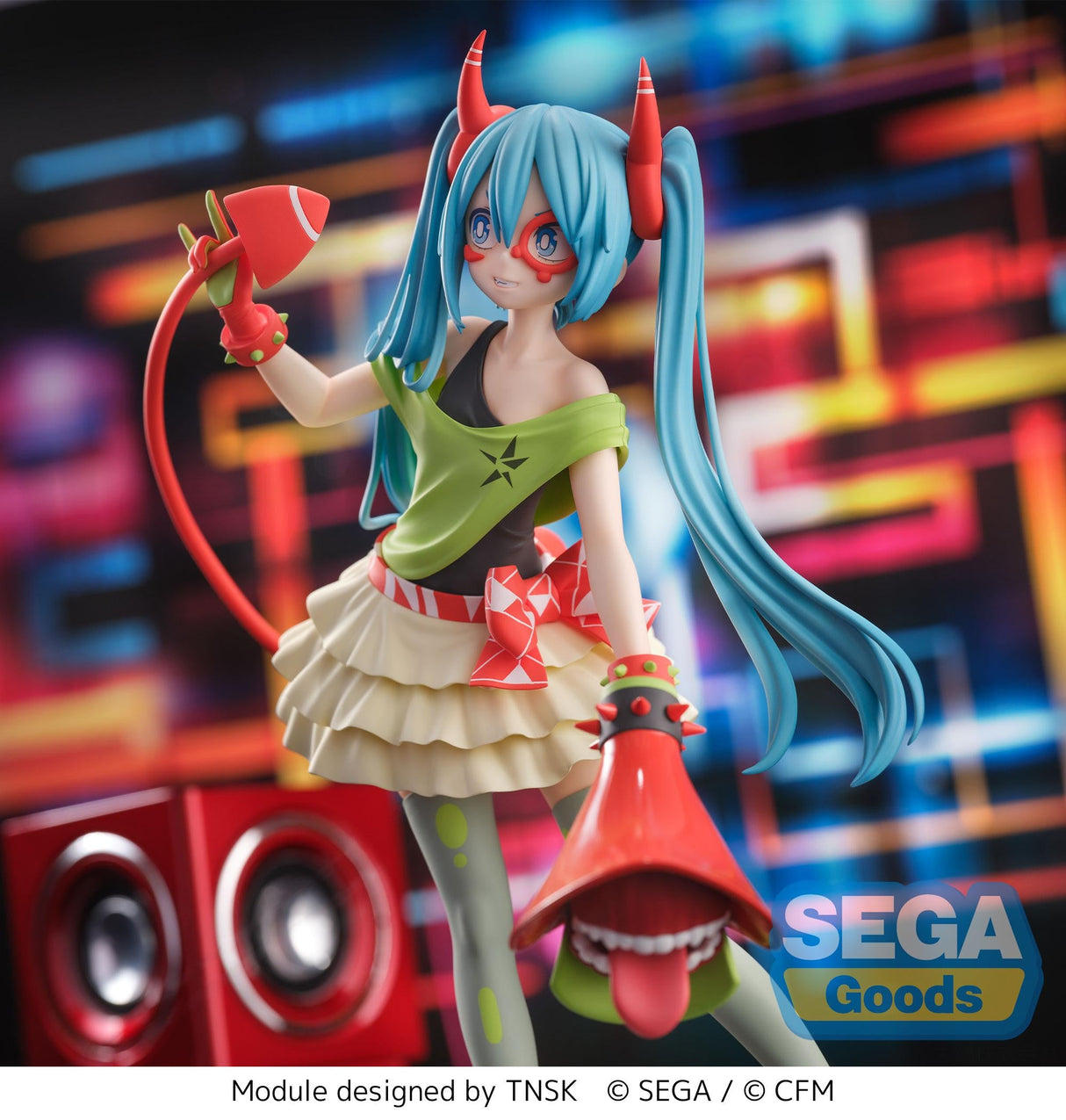 Vocaloid - Figurine Hatsune Miku FiGURiZM Alpha De:Monstar T.R. - Natsume Corp