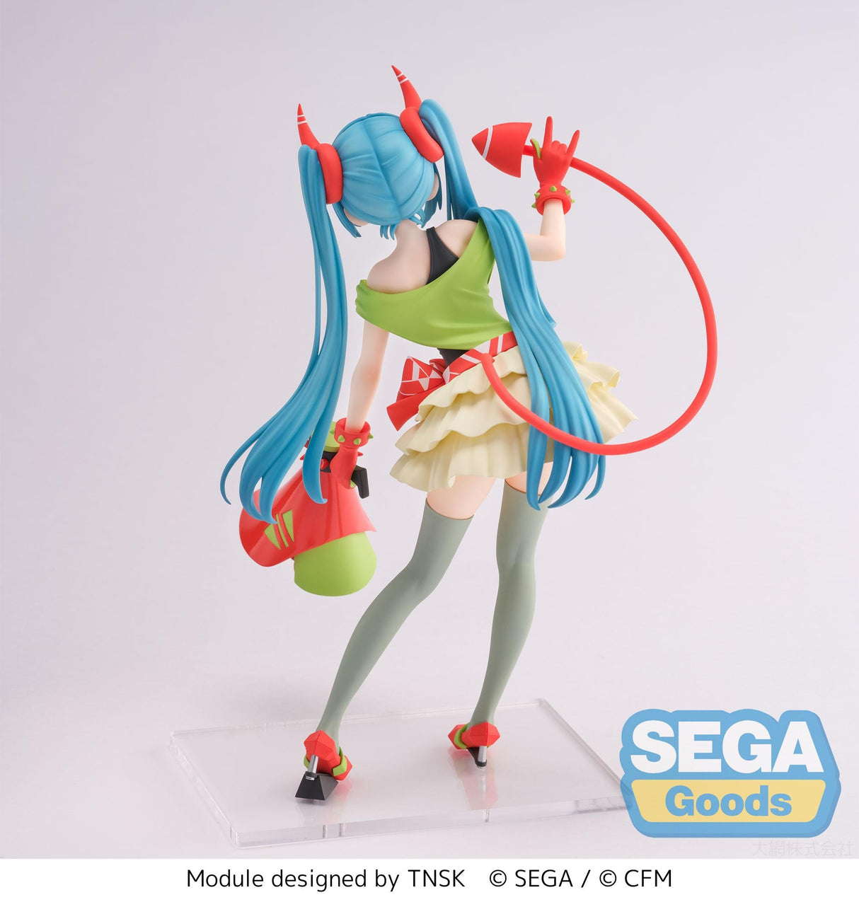 Vocaloid - Figurine Hatsune Miku FiGURiZM Alpha De:Monstar T.R. - Natsume Corp