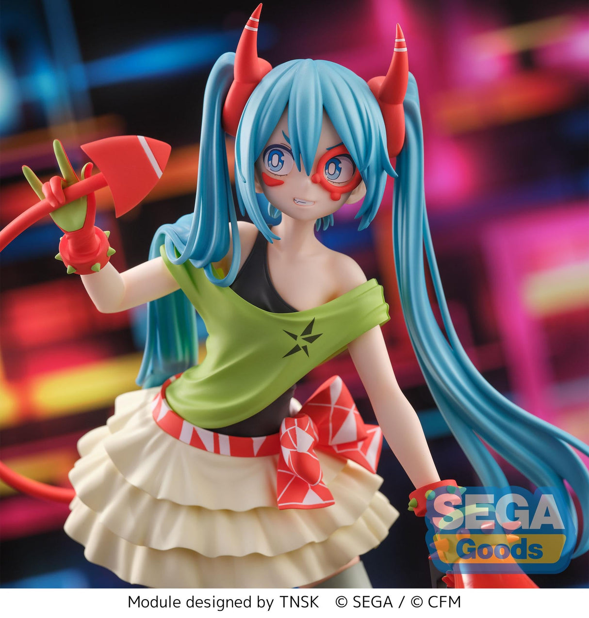 Vocaloid - Figurine Hatsune Miku FiGURiZM Alpha De:Monstar T.R. - Natsume Corp
