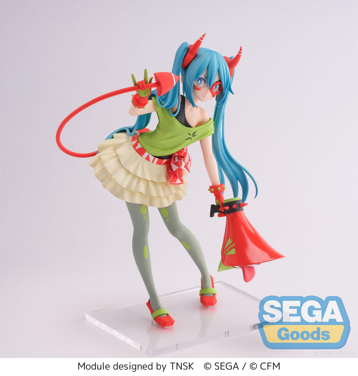 Vocaloid - Figurine Hatsune Miku FiGURiZM Alpha De:Monstar T.R. - Natsume Corp