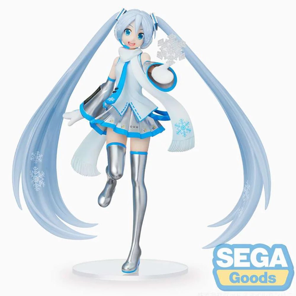Vocaloid - Figurine Hatsune Miku Luminasta Snow Sky Town Ver. - Natsume Corp