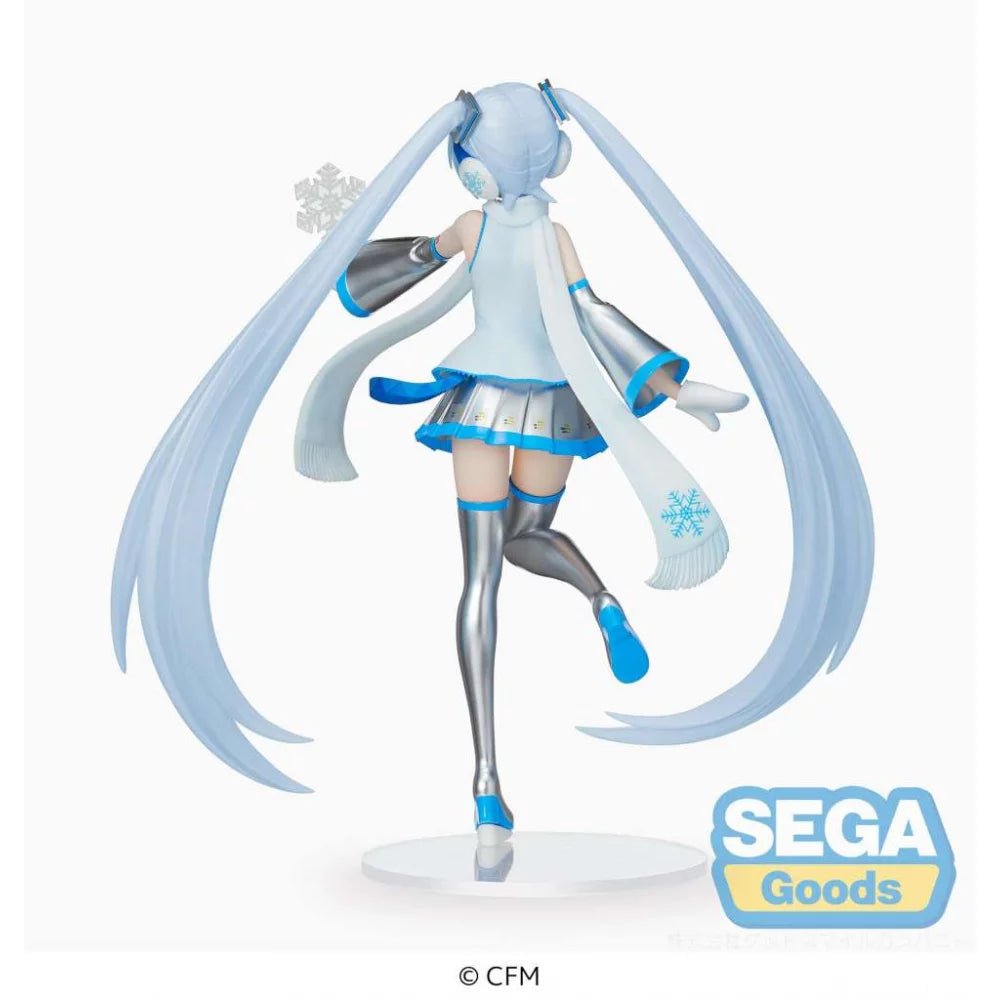 Vocaloid - Figurine Hatsune Miku Luminasta Snow Sky Town Ver. - Natsume Corp