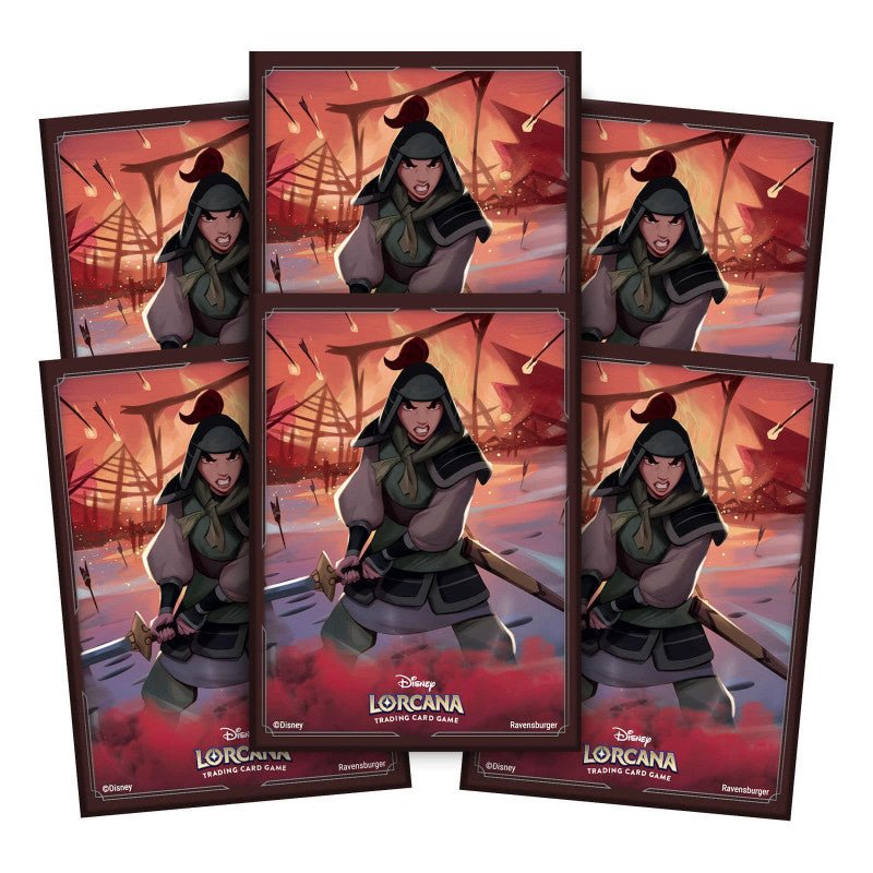 Disney Lorcana - Chapitre 2 - Protège-Cartes : Mulan - Natsume Corp