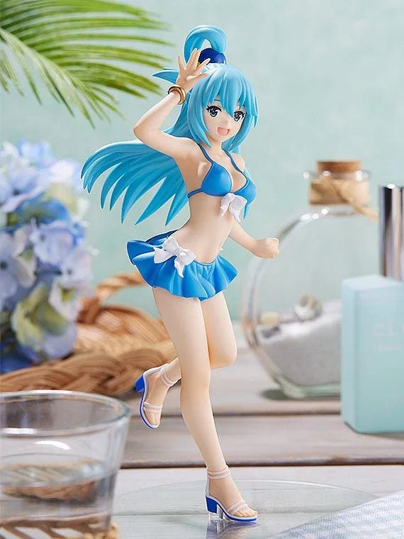 Kono Subarashii Sekai Ni Shukufuku Wo! - Figurine Aqua Swimsuit Ver. Pop Up Parade - Natsume Corp