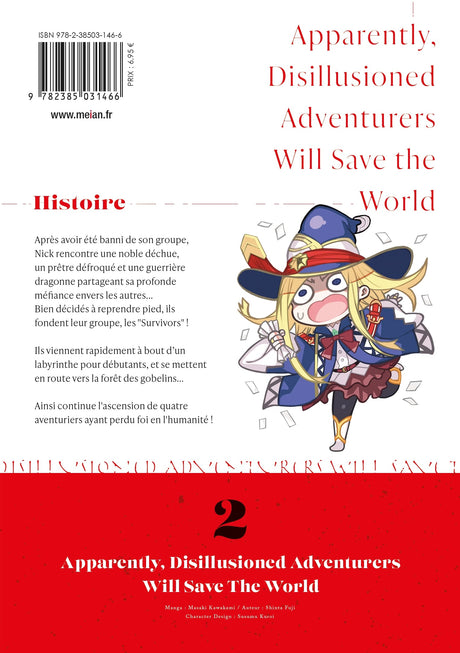 Apparently, Disillusioned Adventurers Will Save the World – Tome 2 - Natsume Corp