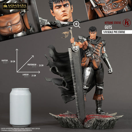 Berserk - Pack Exclusif Figurines Guts Berserker & Guts Akihabara Legend Figure 1/8 - Natsume Corp
