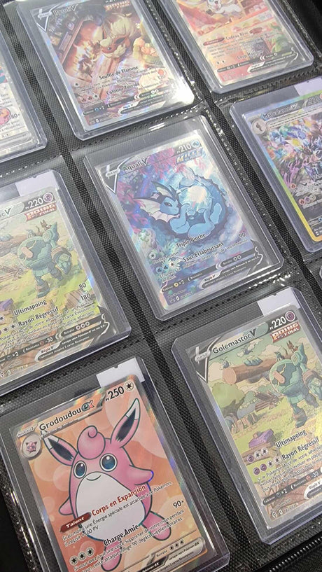 BINDER NOIR 3X3 - 252 TOPLOADERS - Natsume Corp