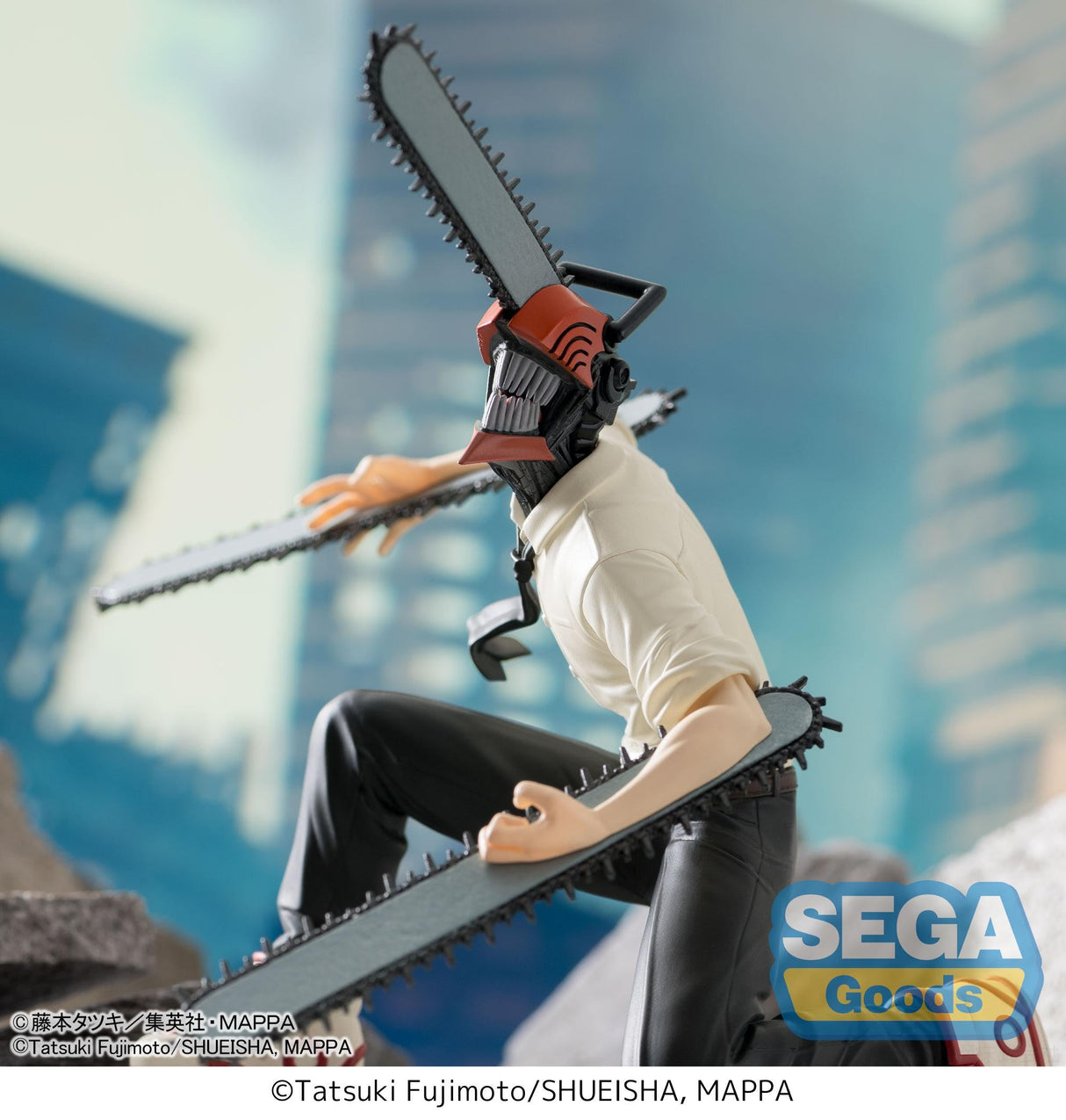 Chainsaw Man - Figurine Denji/Chainsaw Premium Chokonose Figure Vol.2 - Natsume Corp