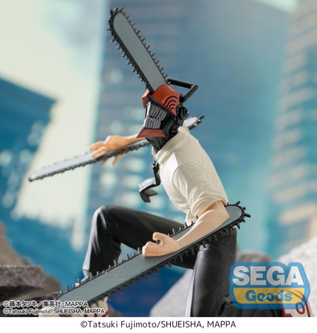 Chainsaw Man - Figurine Denji/Chainsaw Premium Chokonose Figure Vol.2 - Natsume Corp