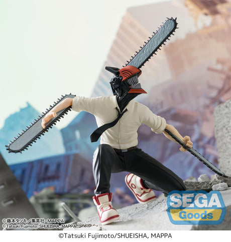 Chainsaw Man - Figurine Denji/Chainsaw Premium Chokonose Figure Vol.2 - Natsume Corp