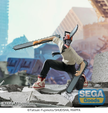Chainsaw Man - Figurine Denji/Chainsaw Premium Chokonose Figure Vol.2 - Natsume Corp