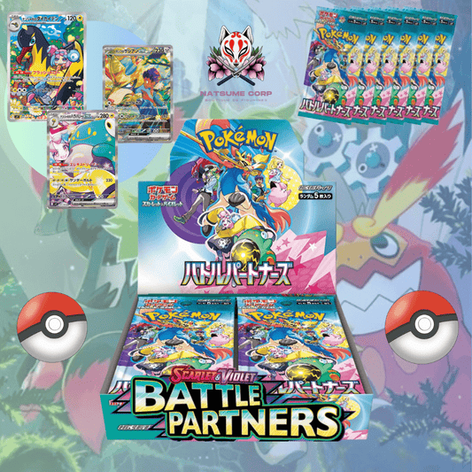 DISPLAY BATTLE PARTNERS - SV9 - JAPONAIS - Natsume Corp