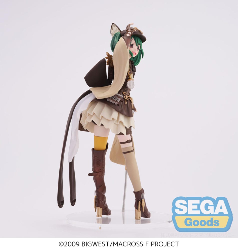 Macross Frontier Series statuette FIGURIZMa PVC Ranka Lee Oshare Macross Revolution Ver. - Natsume Corp