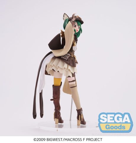 Macross Frontier Series statuette FIGURIZMa PVC Ranka Lee Oshare Macross Revolution Ver. - Natsume Corp