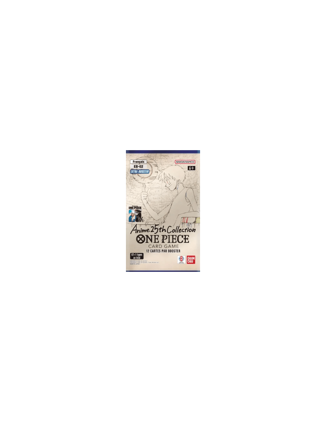One Piece EB02 : Display 24 Boosters Anime 25th Collection FR - Natsume Corp
