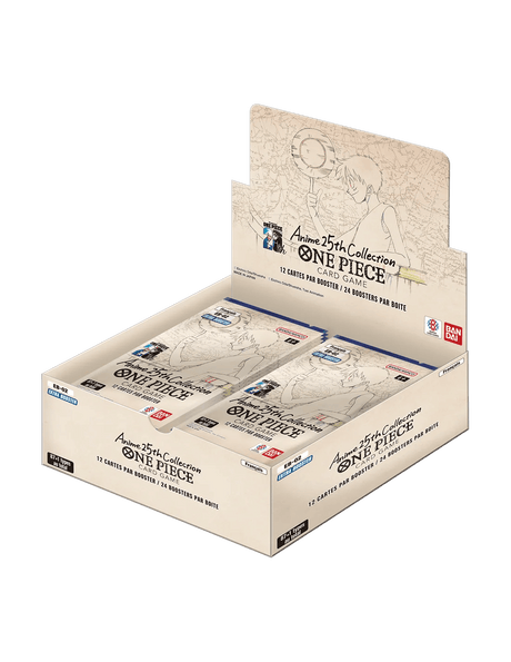 One Piece EB02 : Display 24 Boosters Anime 25th Collection FR - Natsume Corp