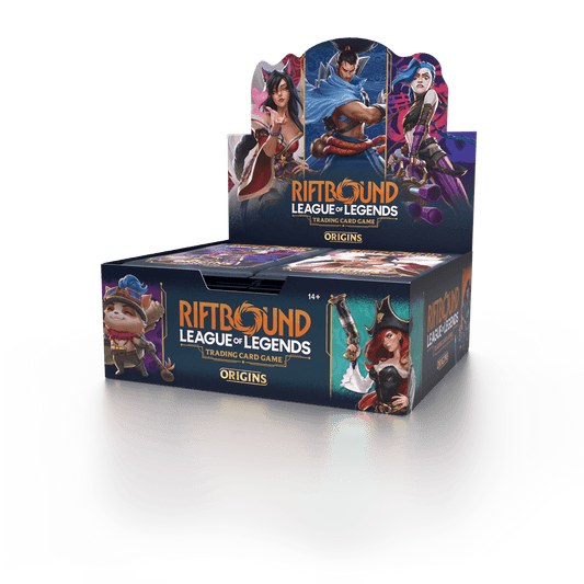 Riftbound: League of Legends TCG - Display de 24 Boosters - Set One: Origins US - Natsume Corp