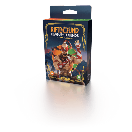 Riftbound: League of Legends TCG - Lee Sin Champion Deck - Set One: Origins US - Natsume Corp