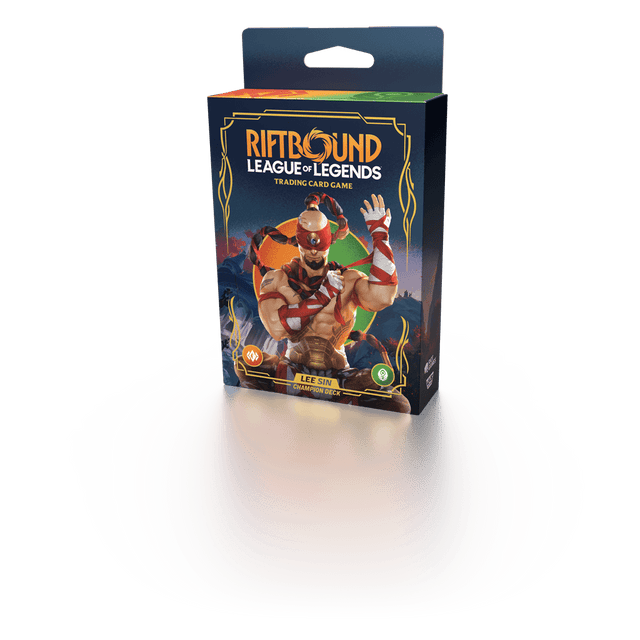 Riftbound: League of Legends TCG - Lee Sin Champion Deck - Set One: Origins US - Natsume Corp