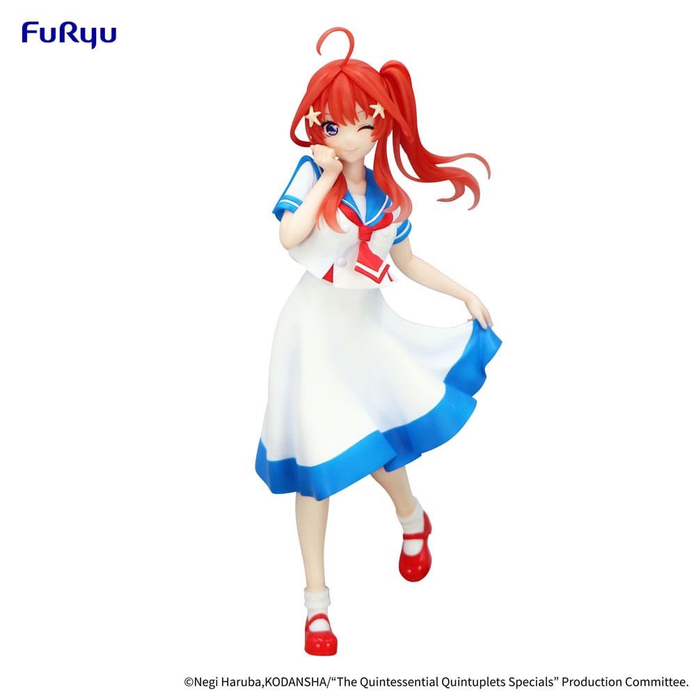 The Quintessential Quintuplets statuette PVC Trio - Try - iT Nakano Itsuki Marine Look Ver. - Natsume Corp
