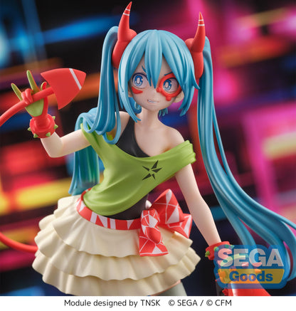 Vocaloid - Figurine Hatsune Miku FiGURiZM Alpha De:Monstar T.R. - Natsume Corp