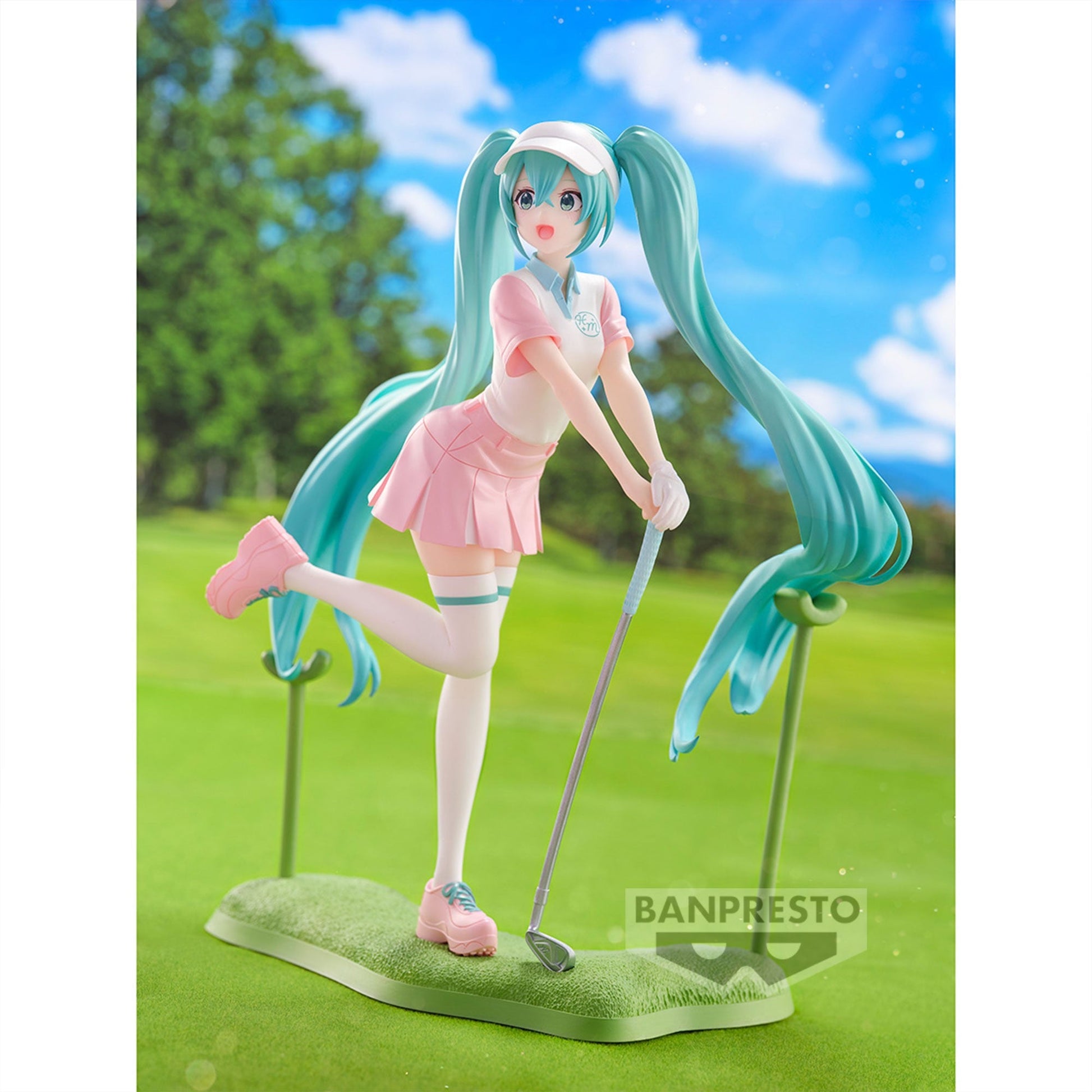 Vocaloid - Figurine Hatsune Miku Holiday Memories Figure Collection Golf Ver. - Natsume Corp