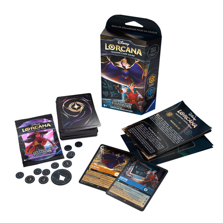 Disney Lorcana - Chapitre 2 - Deck De Démarrage - La Méchante Reine Et Gaston - Natsume Corp
