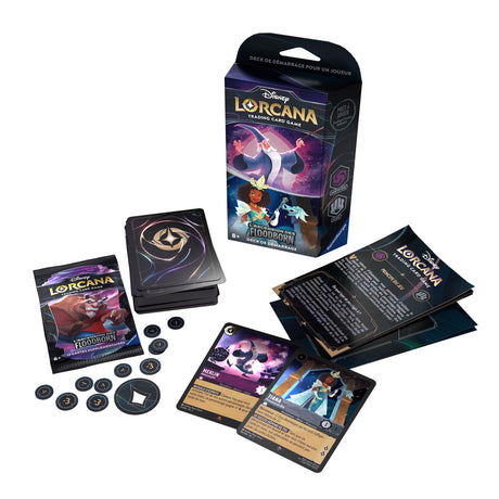 Disney Lorcana - Chapitre 2 - Deck De Démarrage - Merlin Et Tiana - Natsume Corp