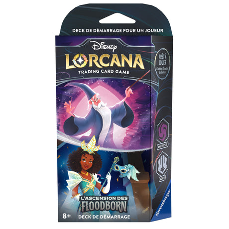 Disney Lorcana - Chapitre 2 - Deck De Démarrage - Merlin Et Tiana - Natsume Corp