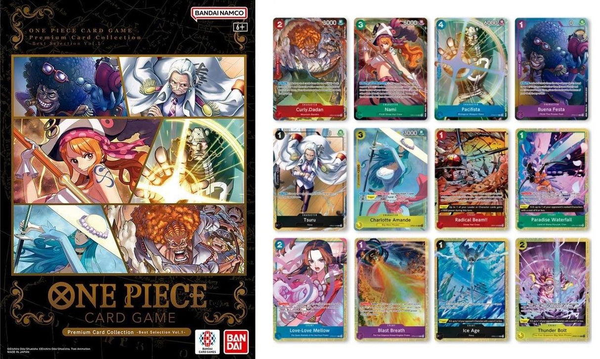 One Piece CG - Premium Card Collection - Best Selection Vol.1 - Natsume Corp